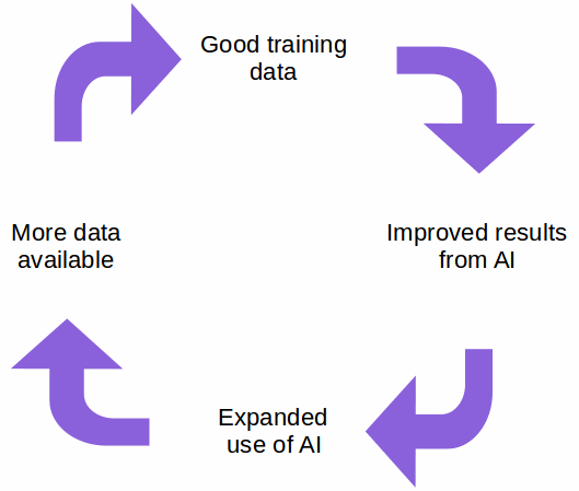 AI data virtuous cycle